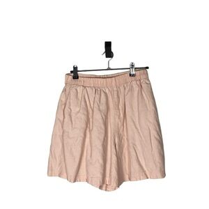 Vintage linen pink shorts